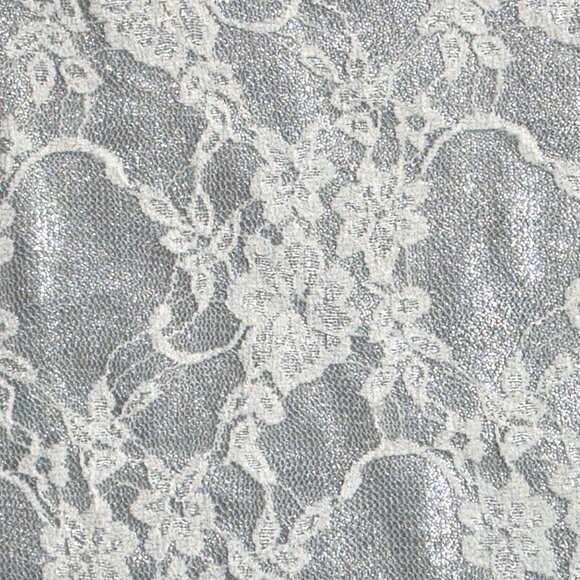 Weissman Music Box Dance Dress Tutu Costume Large Child Ivory Silver Lace‎ Tulle - Picture 4 of 13